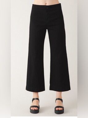 Prairie Underground Black Wide-Leg Ankle Pants